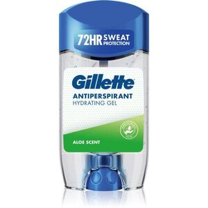 Gillette Antiperspirant Hydrating Gel Aloe Scent zselés izzadásgátló hidratáló hatással uraknak 70 ml kép