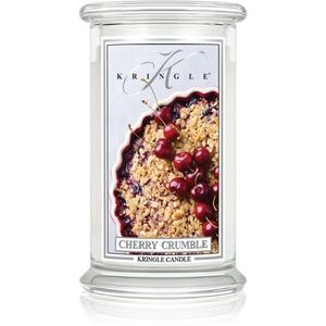 Kringle Candle Classic Cherry Crumble illatgyertya 623 g kép