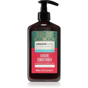 Arganicare Keratin Conditioner Kondicionáló kémiailag kezelt, szőkített vagy sérült hajra 400 ml kép
