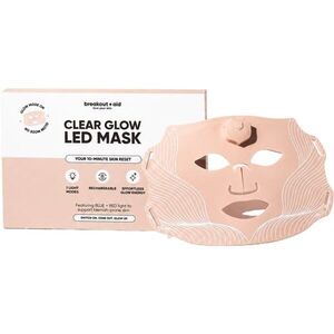 breakout + aid Clear Glow Led Mask LED-es arcmaszk 1 db kép