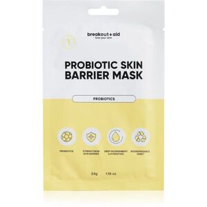 breakout + aid Probiotoc Skin Barrier Mask arcmaszk a bőr védőrétegének erősítéséhez 34 g kép