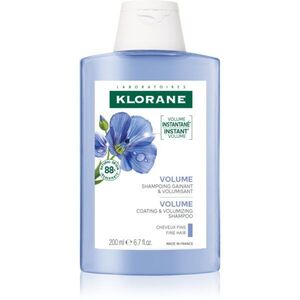 Klorane Flax Fiber Bio Sampon finom, lesimuló hajra 200 ml kép