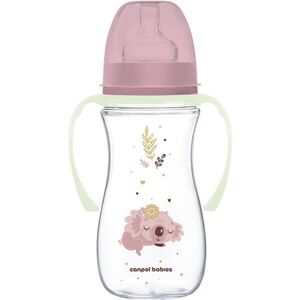 Canpol babies EasyStart Sleepy Koala 300 ml cumisüveg 12 m+ Pink 1 db kép