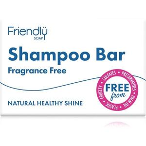 Friendly Soap Natural Shampoo Bar Fragrance Free természetes szappan hajra parfümmentes 95 g kép