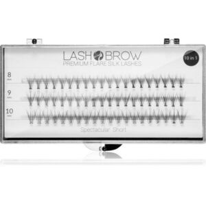 Lash Brow Premium Flare Silk Lashes műszempillák Spectacular Short 1 db kép