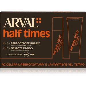 Arval Half Times Fast Tanning Bottle + Tube Set napozást elősegítő védő olaj kép