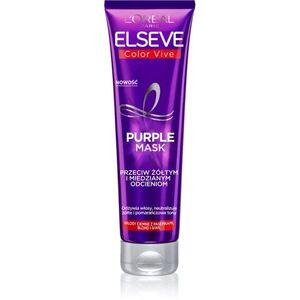 L’Oréal Paris Elseve Color-Vive Purple tápláló maszk a szőke és melírozott hajra 150 ml kép