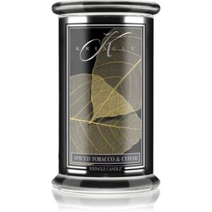 Kringle Candle Spiced Tobacco & Cedar illatgyertya 623 g kép