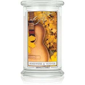 Kringle Candle Rosewood & Vetiver illatgyertya 623 g kép