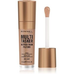 Rimmel Multi-Tasker Better Than Filters ragyogást adó primer egységesíti a bőrszín tónusait árnyalat 003 Light 30 ml kép