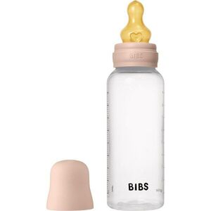 BIBS Anti-Colic Baby Bottle Latex antikólikás cumisüveg kaucsuk cumival Blush 1 db kép