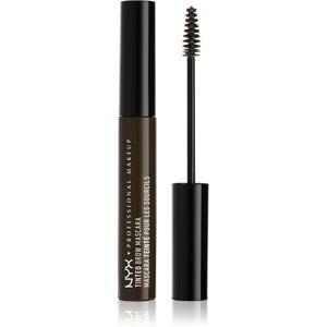 NYX Professional Makeup Tinted Brow Mascara szempillaspirál szemöldökre árnyalat 05 Black 6.5 ml kép