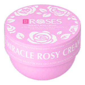MIRACLE ROSY vitalizáló arc- és testápoló krém természetes rózsavízzel 150 ml - NATURE OF AGIVA kép