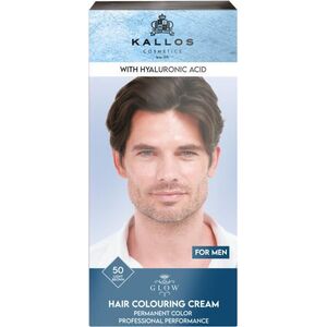 Glow For Men tartós krémhajfesték 50 világos barna 60 ml kép