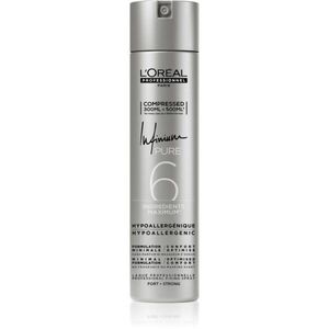 L’Oréal Professionnel Infinium Pure hipoallergén hajlakk erős fixálás parfümmentes 300 ml kép