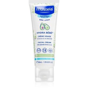 Mustela Bébé Hydra Bébé hidratáló arckrém gyermekeknek születéstől kezdődően 40 ml kép