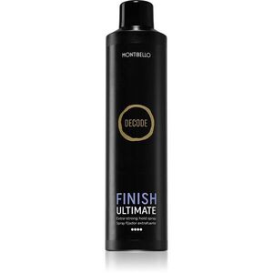 Montibello Decode Finish Ultimate Spray Hajlakk az extra erős tartásért ellenáll a levegő nedvességének 400 ml kép