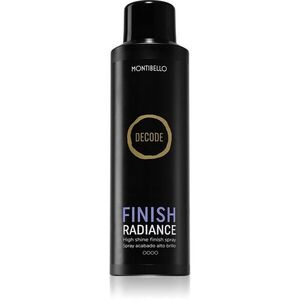 Montibello Decode Finish Radiance Spray gyorsan felhívódó spray a hajra a magas fényért 200 ml kép