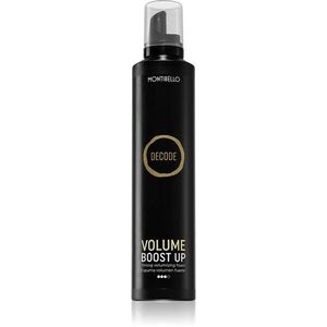 Montibello Decode Volume Boost Up hajformázó hab extra erős fixáló hatású 300 ml kép