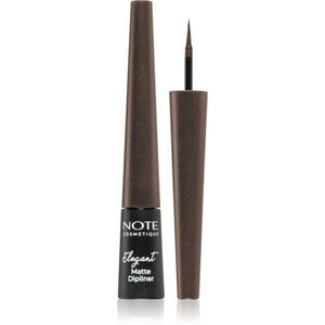 Note Cosmetique Elegant Matte Dipliner szemceruza árnyalat 02 Coffee Brown 2.5 ml kép