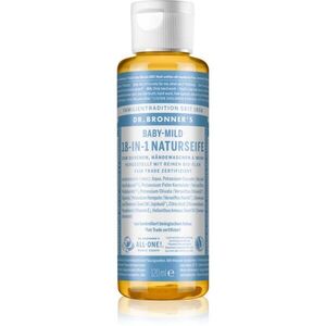 Dr. Bronner’s Baby-Mild folyékony univerzális szappan parfümmentes 120 ml kép