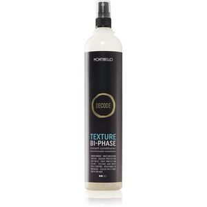 Montibello Decode Texture BI-PHASE öblítés nélküli kondicionáló a könnyű kifésülésért 400 ml kép
