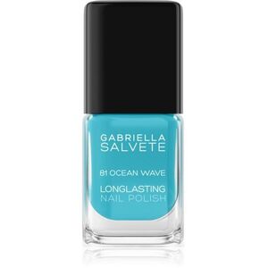 Gabriella Salvete Longlasting Enamel hosszantartó körömlakk magasfényű árnyalat 81 Ocean Wave 11 ml kép