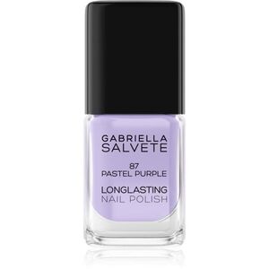 Gabriella Salvete Longlasting Enamel hosszantartó körömlakk magasfényű árnyalat 87 Pastel Purple 11 ml kép