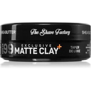The Shave Factory Exclusive Matte Clay formázó agyag hajra mattító hatással ultra erős fixálás 150 ml kép