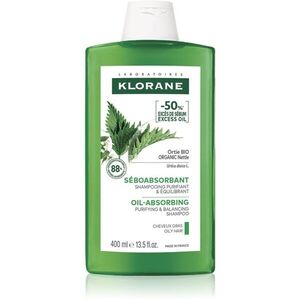 Klorane Nettle tisztító sampon zsíros hajra 400 ml kép