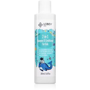Lobey Kids sampon és kondicionáló 2 in1 gyermekeknek 200 ml kép
