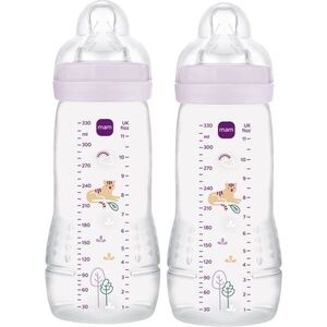MAM Easy Active™ Baby Bottle gyerekkulacs 4m+ Purple 2x330 ml kép