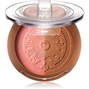 Too Faced Sun Bunny Blushing Bronzer bronzosító és arcpirosító árnyalat Strawberry Bunny 8 g kép