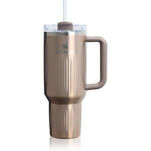 Stanley Quencher H2.O Fluted Tumbler rozsdamentes termosz szívószállal nagy Pale Gold Shine 1 db kép
