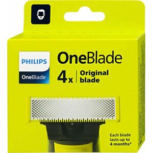 Philips QP240/50 Oneblade Csere penge 4 db-os kép