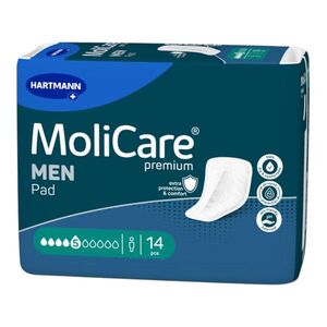 MoliCare Premium Men Pad 5 cseppes inkontinencia betét 14 db kép