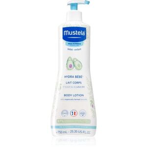 Mustela Bébé Hydra Bébé hidratáló testápoló tej a gyermek bőrre 750 ml kép