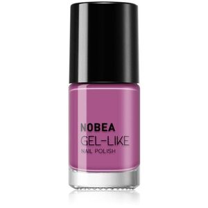 NOBEA Day-to-Day Gel-like Nail Polish körömlakk géles hatással árnyalat #N70 Pink orchid 6 ml kép