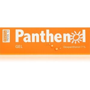 Dr. Müller Panthenol gel 7% nyugtató napozás utáni gél az irritált bőrre 100 ml kép