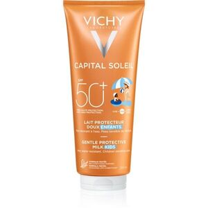 Vichy Capital Soleil Gentle Milk védő tej gyermekeknek arcra és testre SPF 50 300 ml kép