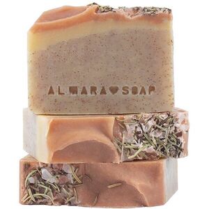 Almara Soap Natural Peeling Walnut természetes szilárd szappan peeling hatással 90 g kép