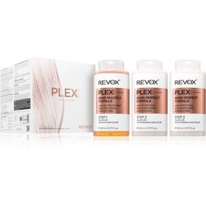 Revox B77 PLEX Hair Rebuilding System Professional Set szett a festett és károsult hajra professzionális használatra 3x260 ml kép