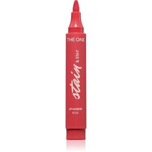 Oriflame The One Stain & Stay hosszan tartó rúzs filctoll forma árnyalat Rose 2.5 g kép