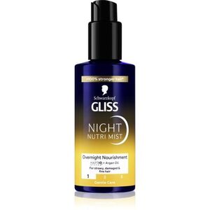 Schwarzkopf Gliss Oil Nutritive haj spray éjszakára Night Nutri Mist 100 ml kép