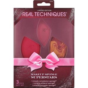 Real Techniques Makeup Sponge Superstars applikátor szett az arcra kép