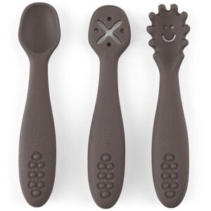 Petite&Mars Take&Match 6m+ kiskanál gyermekeknek Bitter Cocoa 3 db kép