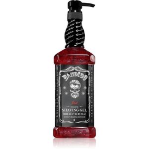 BANDIDO Shaving Gel borotválkozó gél árnyalat Red 1000 ml kép