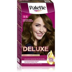 Schwarzkopf Palette Deluxe tartós hajfesték árnyalat 5-5 Golden Gloss Caramel 1 db kép