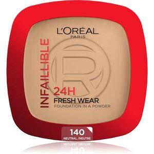 L’Oréal Paris Infaillible Fresh Wear 24h púderes make-up árnyalat 140 Neutral 9 g kép