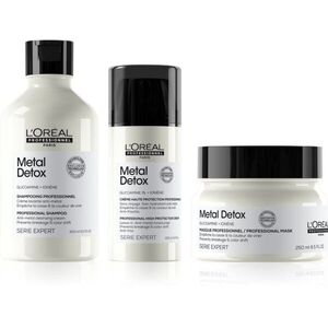 L’Oréal Professionnel Serie Expert Metal Detox takarékos kiszerelés a festett és károsult hajra kép